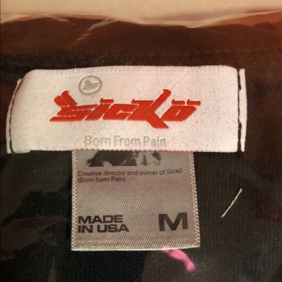 Ian Connor x Sicko. Shooter Tee (Black) - Picture 3 of 3